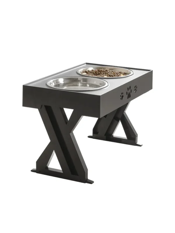 Pet Bowl Dog Bowl Pet Feeder Stainless Steel Bowl Folding Bowl - Image 2