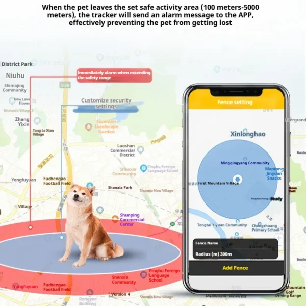 G12 Pet Navigator Locator Smart Wear GPS Cat Dog Anti-lost Tracking Tracking - Image 3